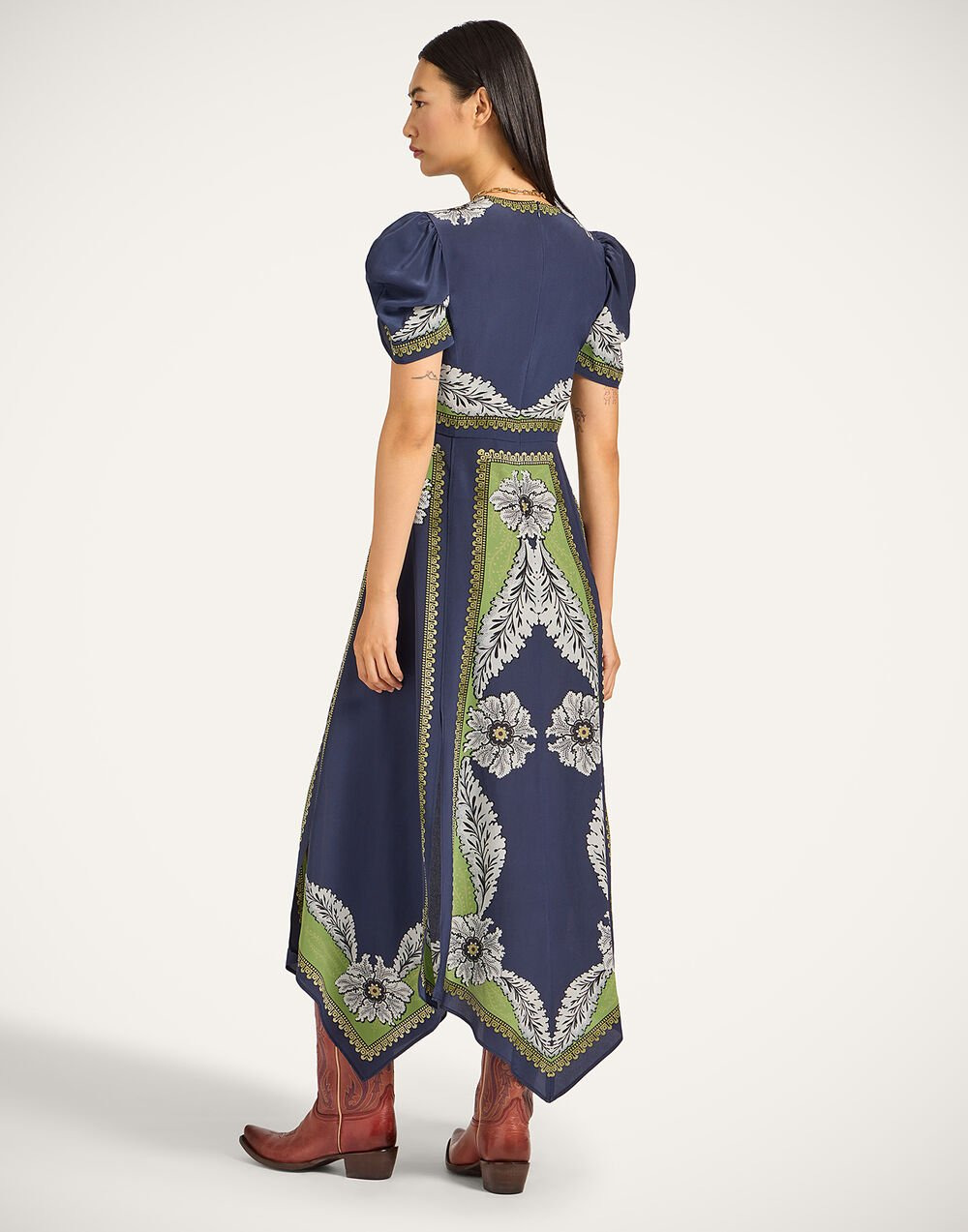 Cherie Scarf Dress - 5
