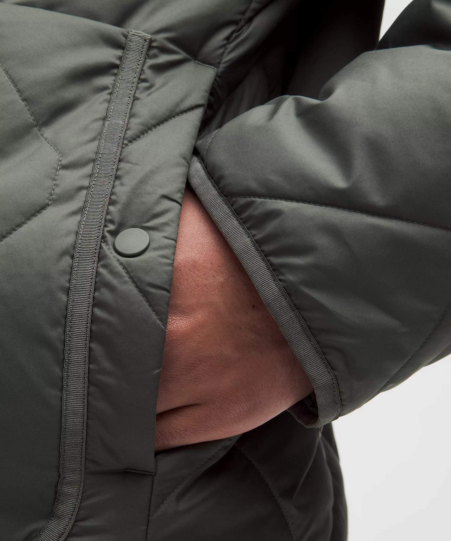 Diamond-Quilted Liner Jacket - 5
