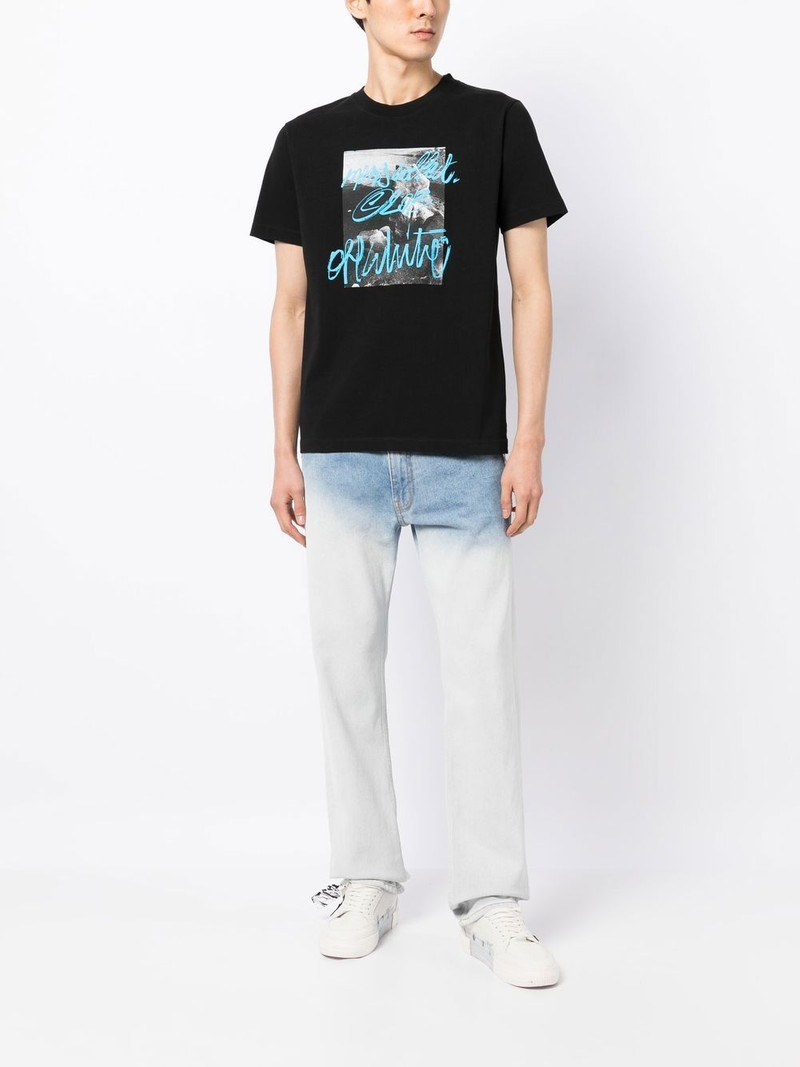 Off-White graphic-print crew neck T-shirt outlook