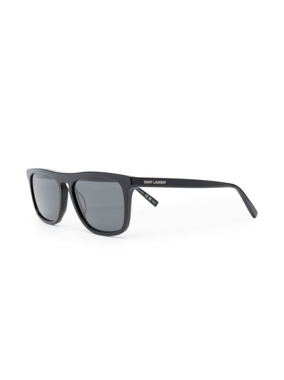 SAINT LAURENT rectangle-frame sunglasses outlook