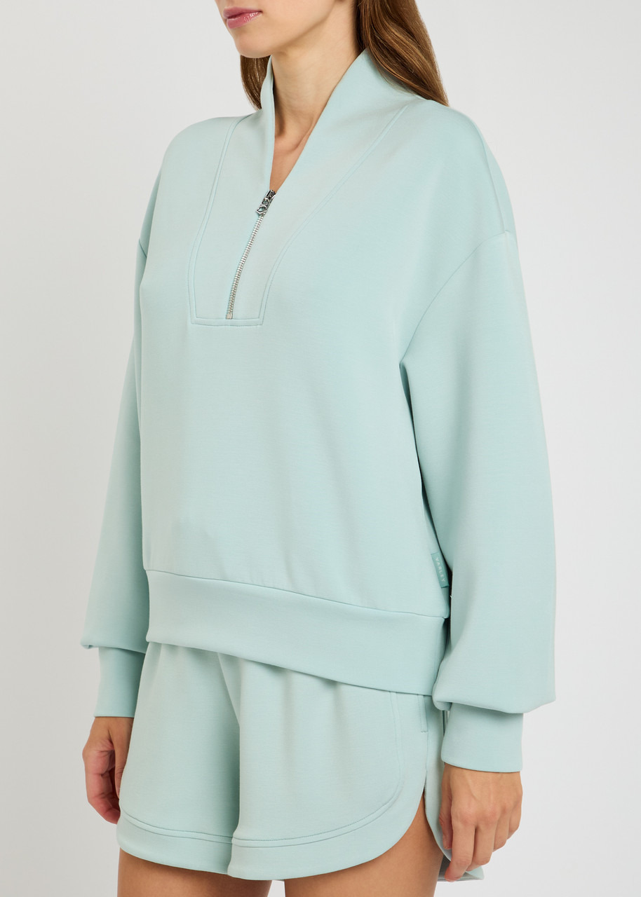 Varley Davidson Half-zip Stretch-jersey Sweatshirt - 2