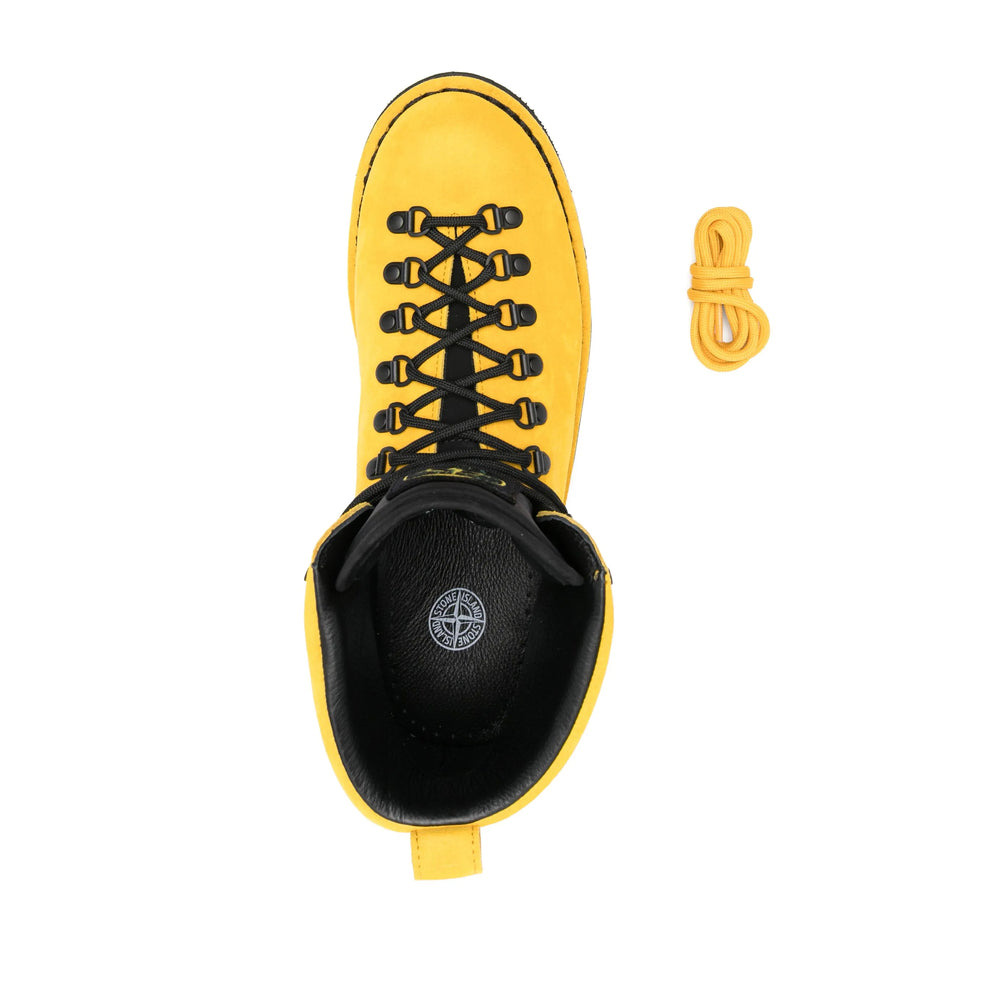Stone Island Yellow Boots Men - 4