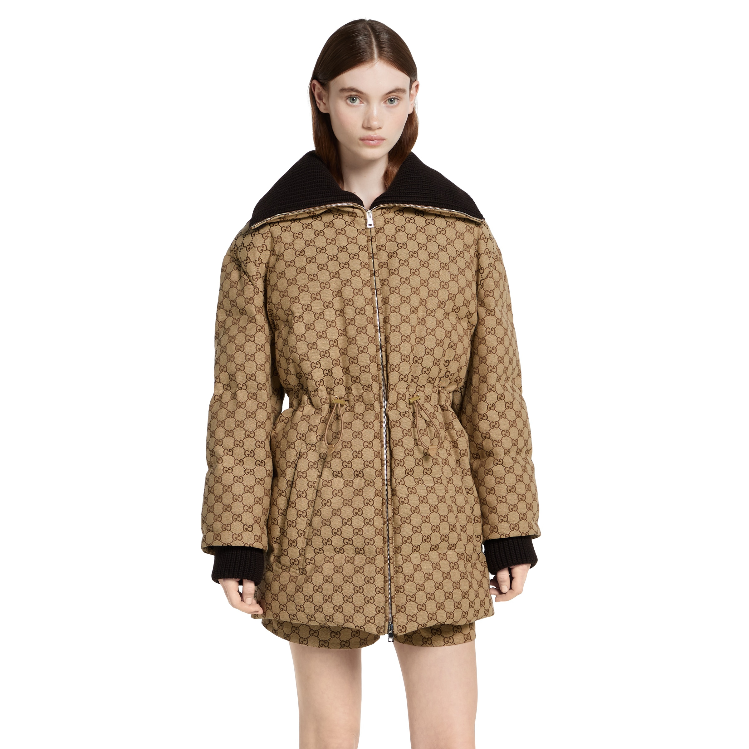 GG canvas puffer jacket - 3
