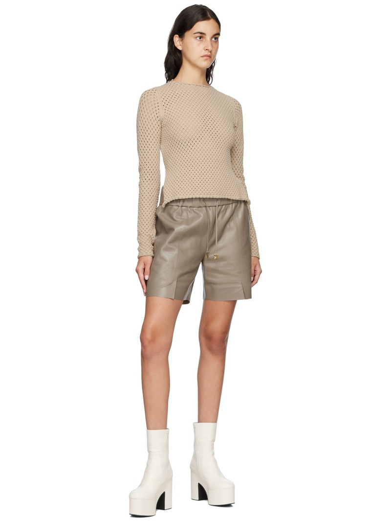 AERON Beige Avenue Sweater outlook