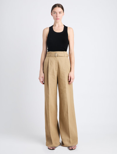 Proenza Schouler Dana Pant in Cotton Viscose outlook