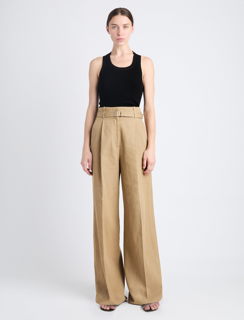 Proenza Schouler Dana Pant in Cotton Viscose outlook