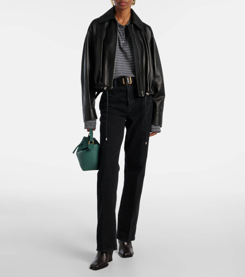 FRAME The Vertical high-rise straight jeans outlook