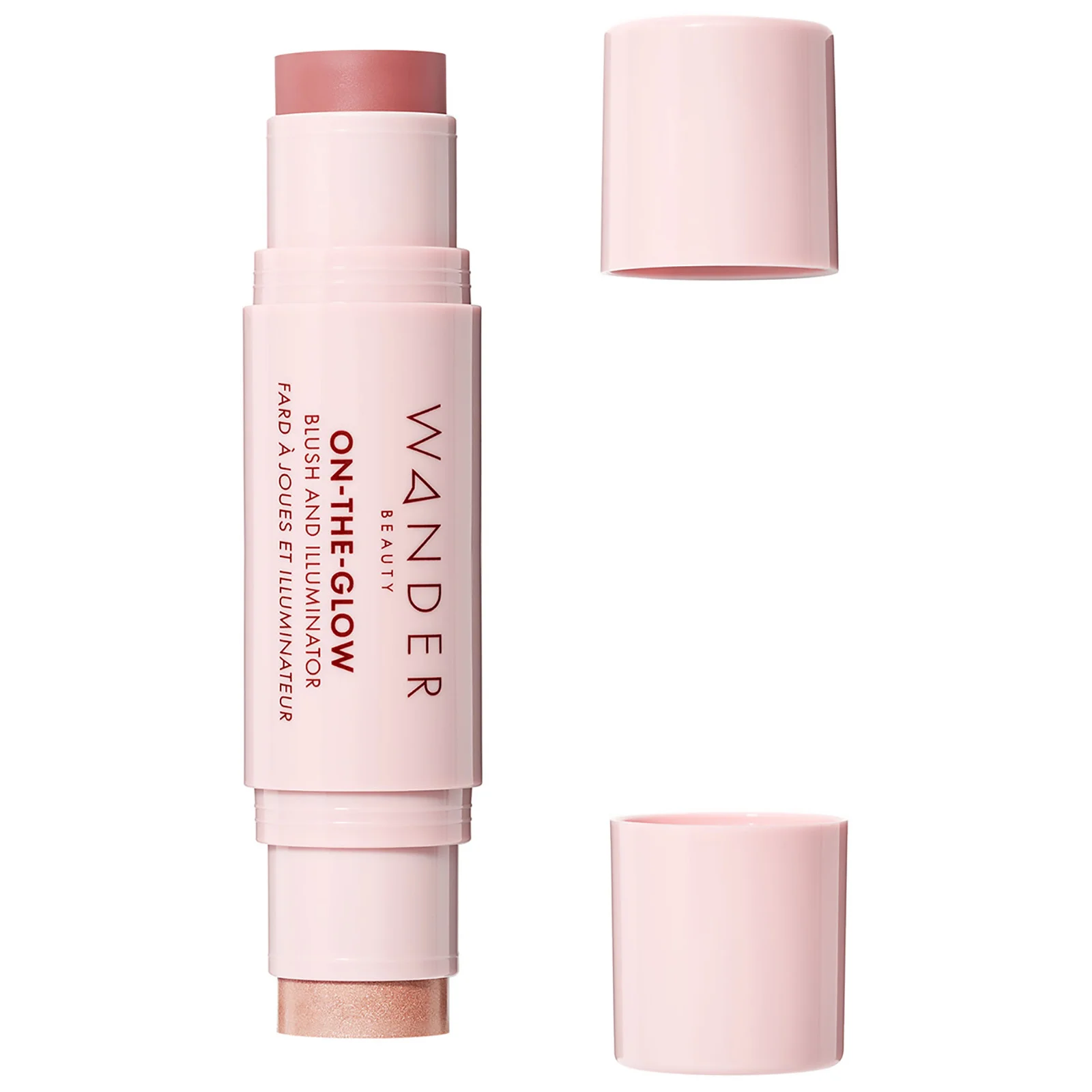 Wander Beauty On-the-Glow Blush and Illuminator - Bare-Nude Glow - 1