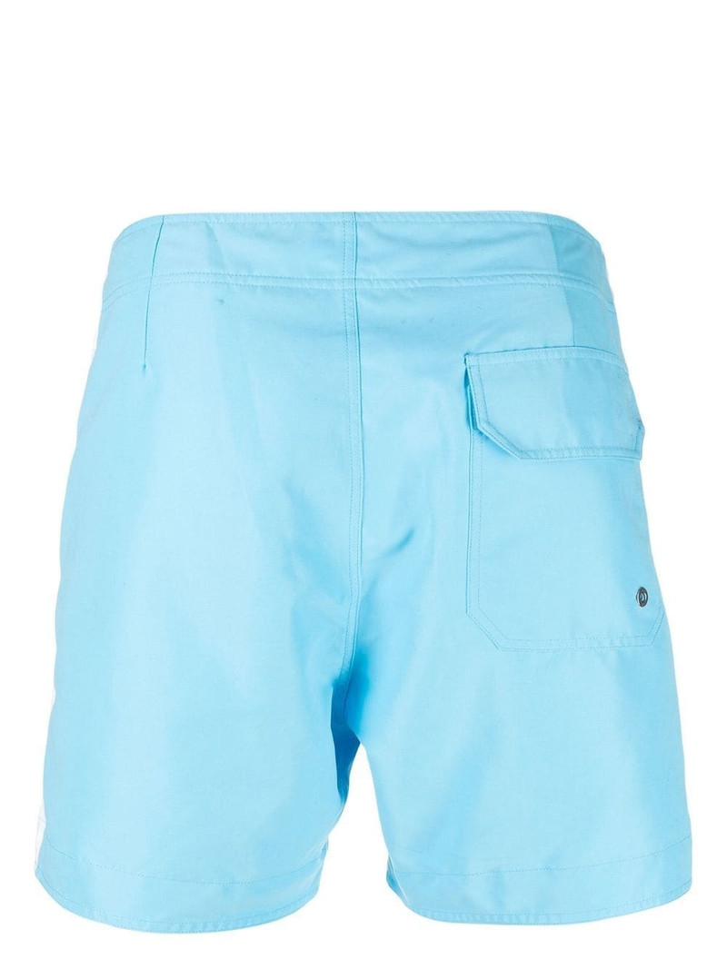 embroidered-logo swim shorts 1