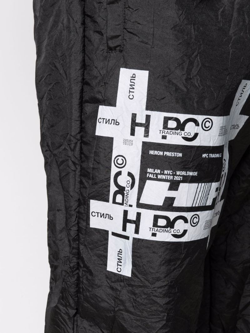 logo-patch track pants - 5