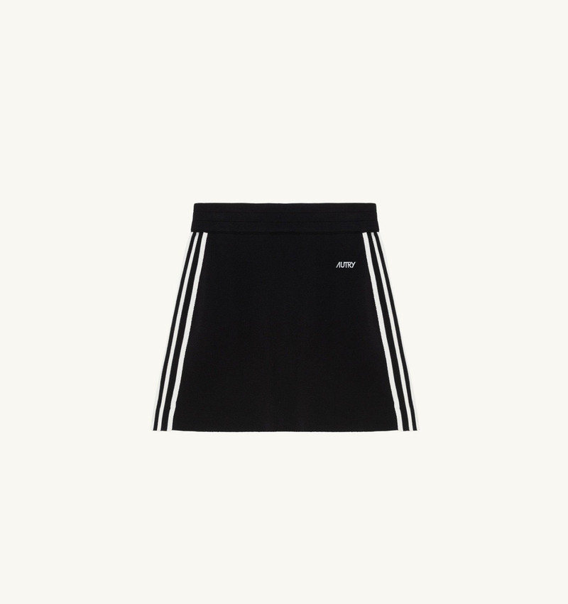 KNITTED TENNIS VISCOSE SKIRT WOMAN 1