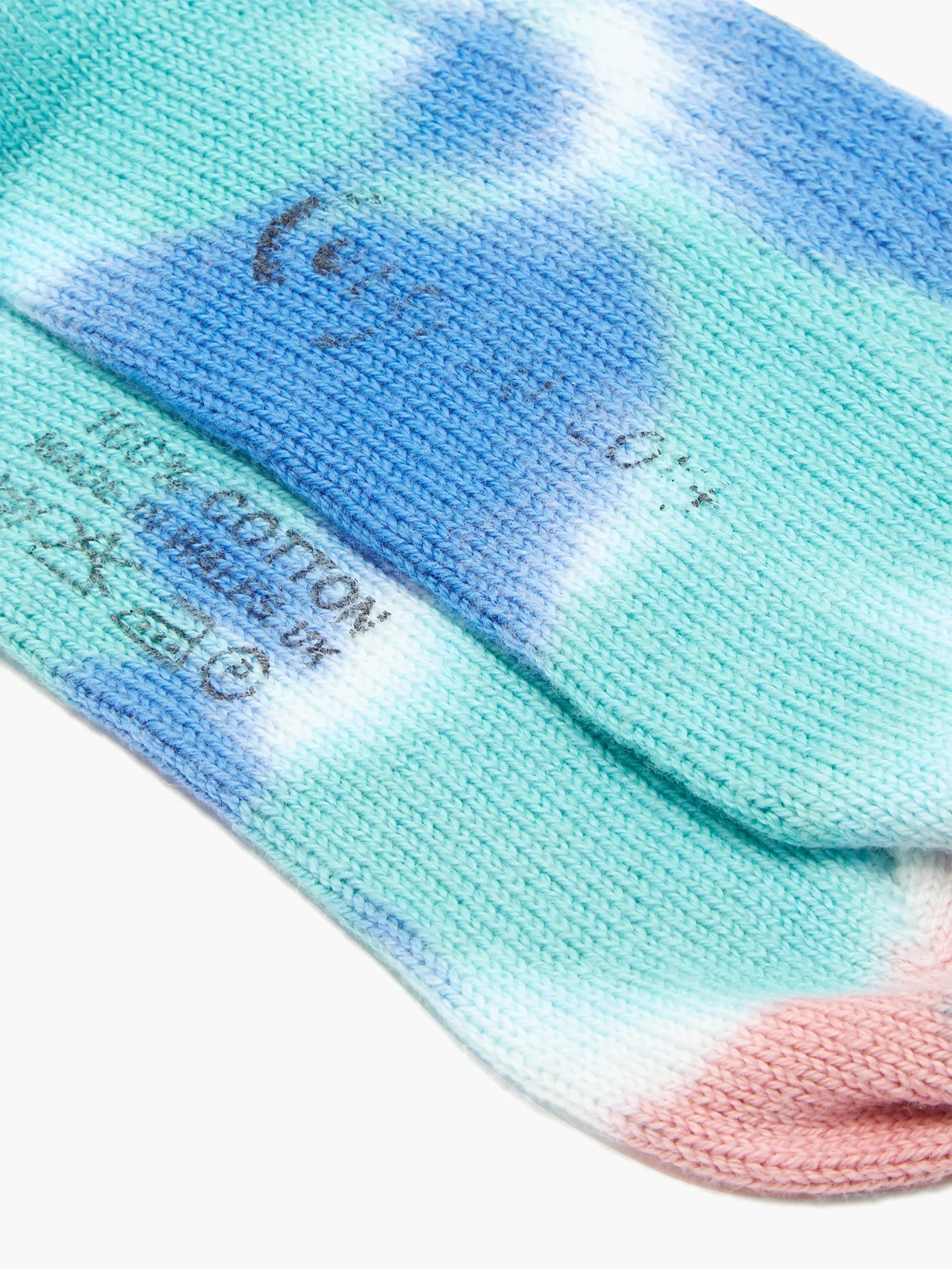 X Corgi tie-dye cotton socks - 5