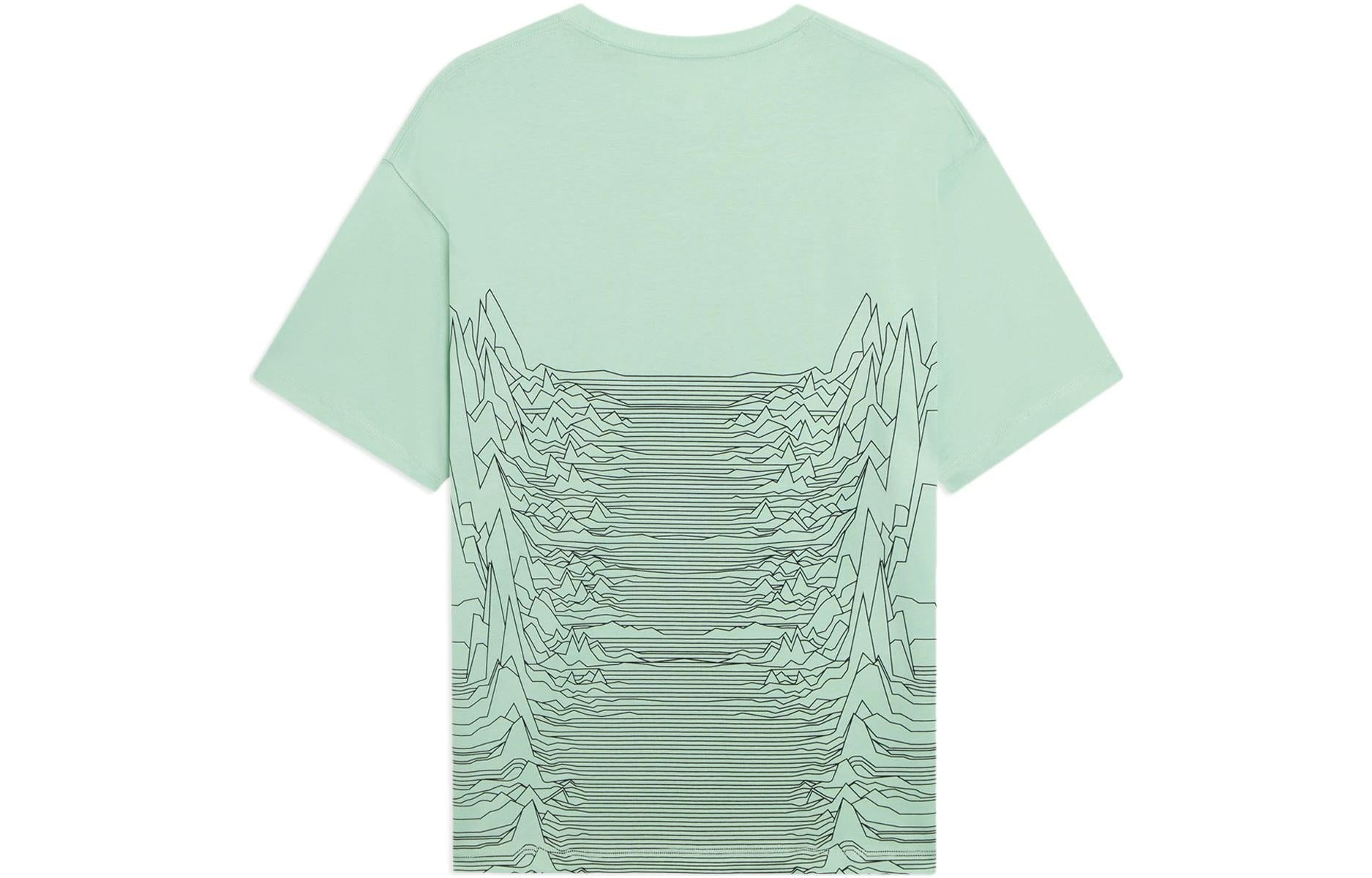 Li-Ning Mountain Graphic T-shirt 'Light Green' AHSS134-3 - 2