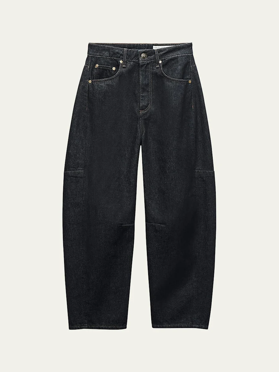 Charlie High-Rise Barrel Jeans - 1