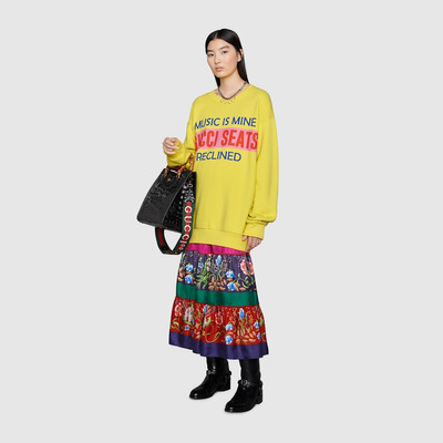 GUCCI Gucci 100 cotton sweatshirt outlook