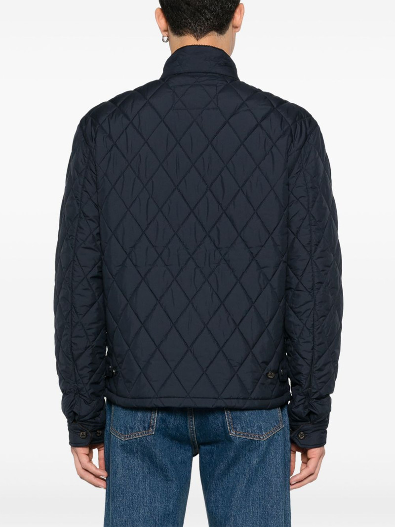 diamond-quilted jacket 4