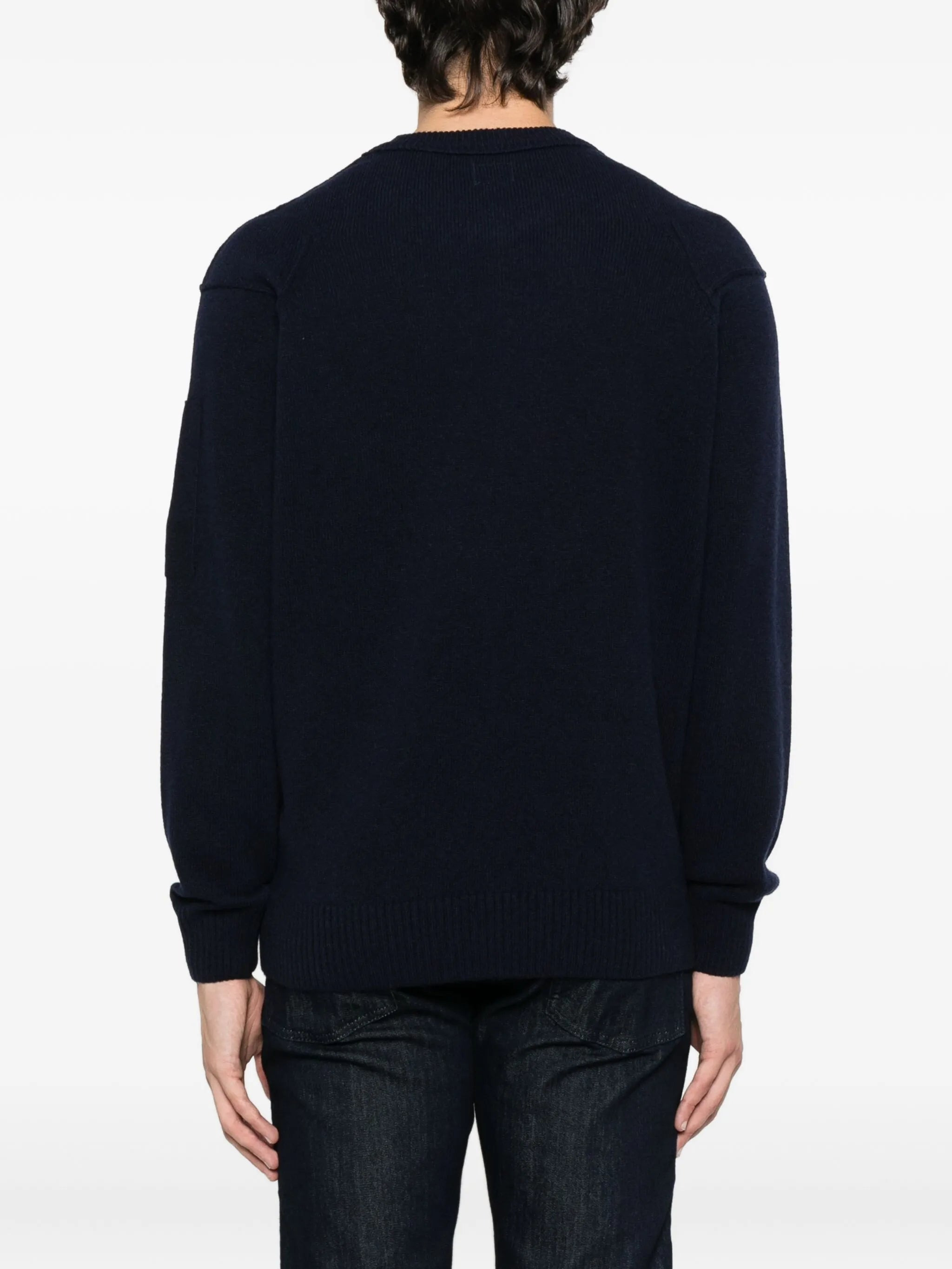 C.p. Company Lens-detail Crew-neck Sweater - 3