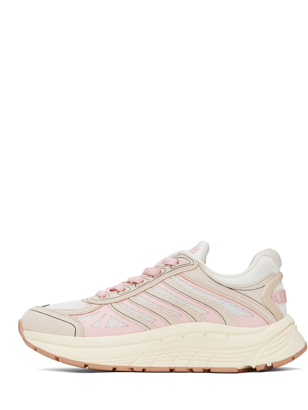 Off-White & Pink  Paris 'KENZO-Pace' Sneakers - 3
