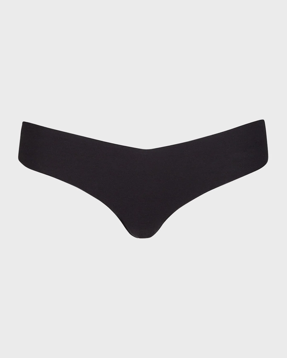 Low-Rise Cotton Thong - 1