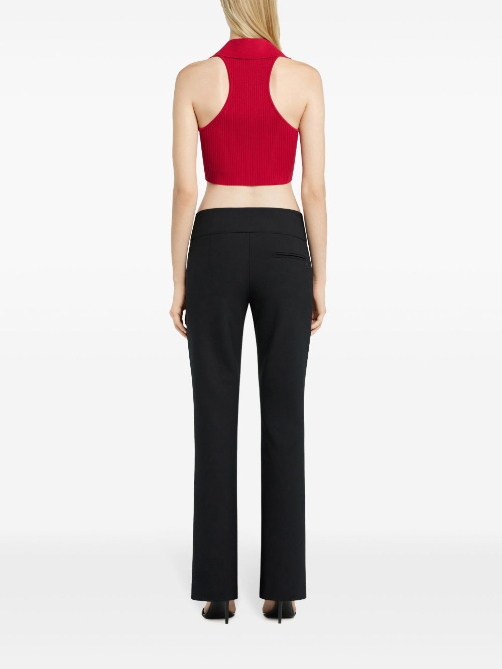 scuba-knit tank top - 4