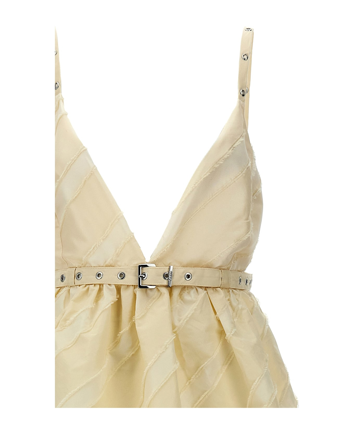 'off-white Stripe Strap' Dress - 3