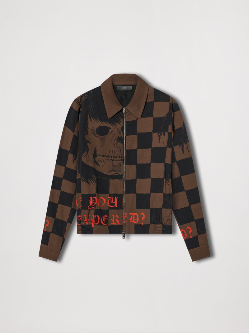 WES 랑 SKULL ZIP BLOUSON - 1