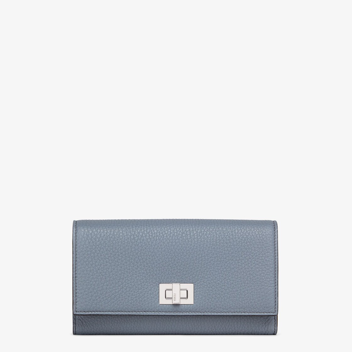 Peekaboo Selleria Trifold wallet with twist-lock fastening and outer compartment closed with a press - 1