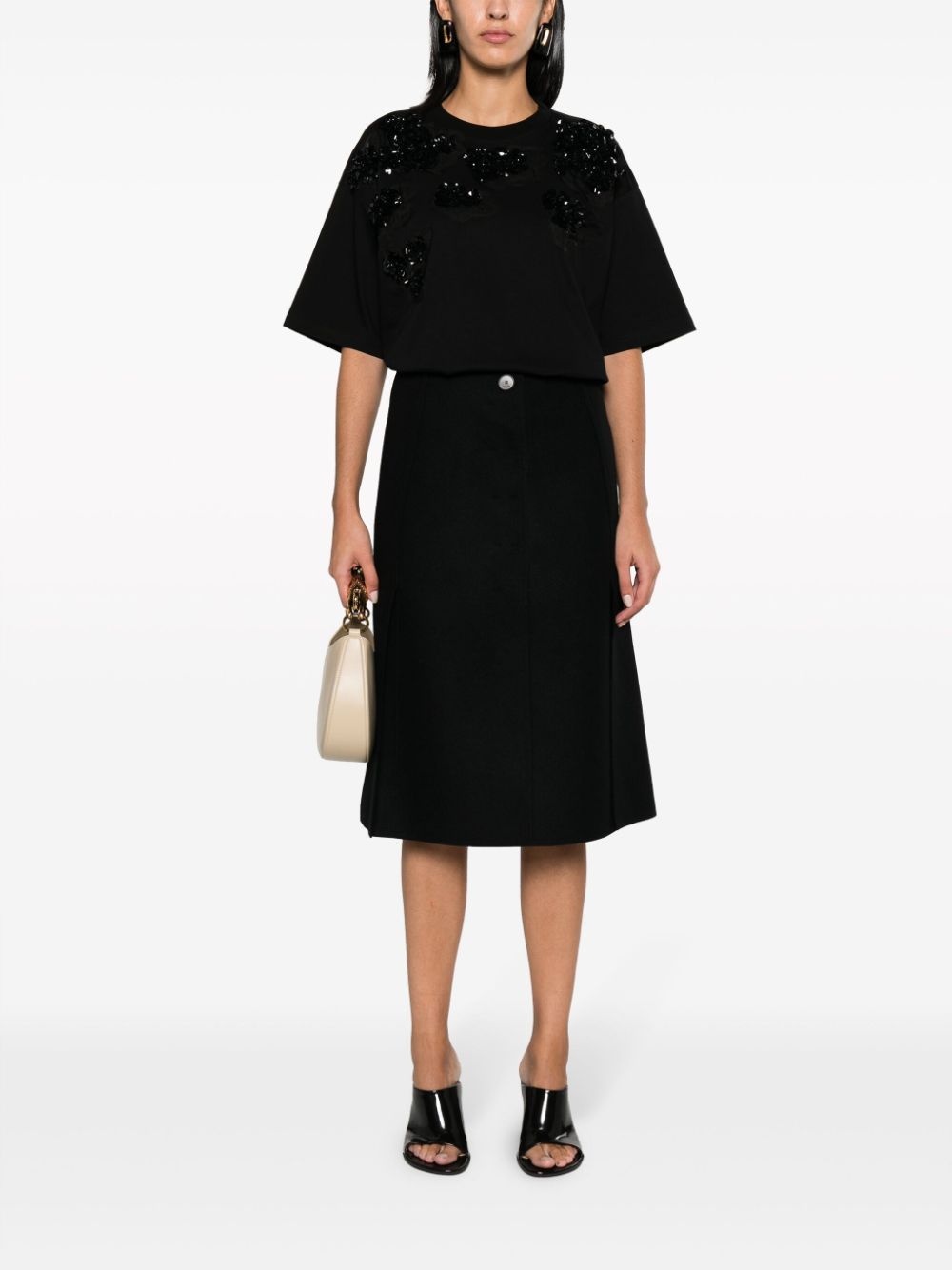 A-line midi skirt - 2