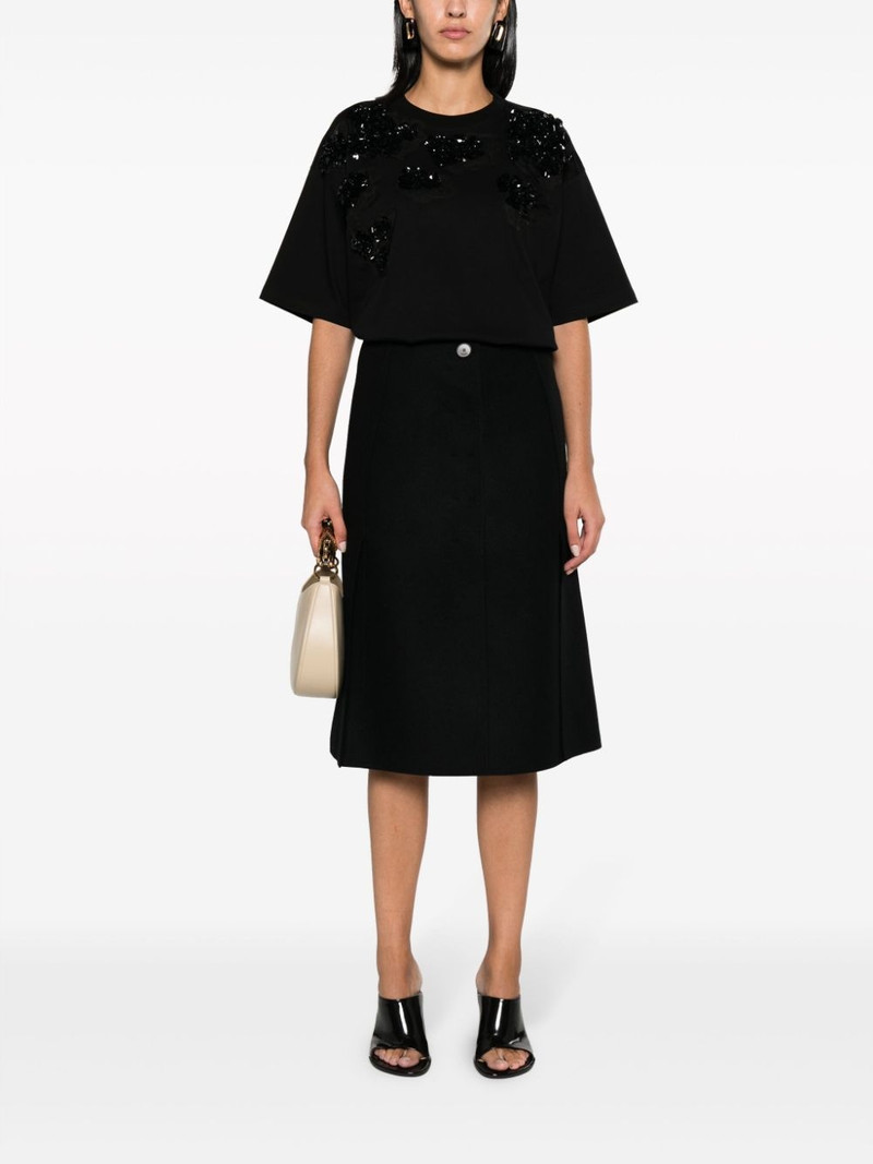 Lanvin A-line midi skirt outlook