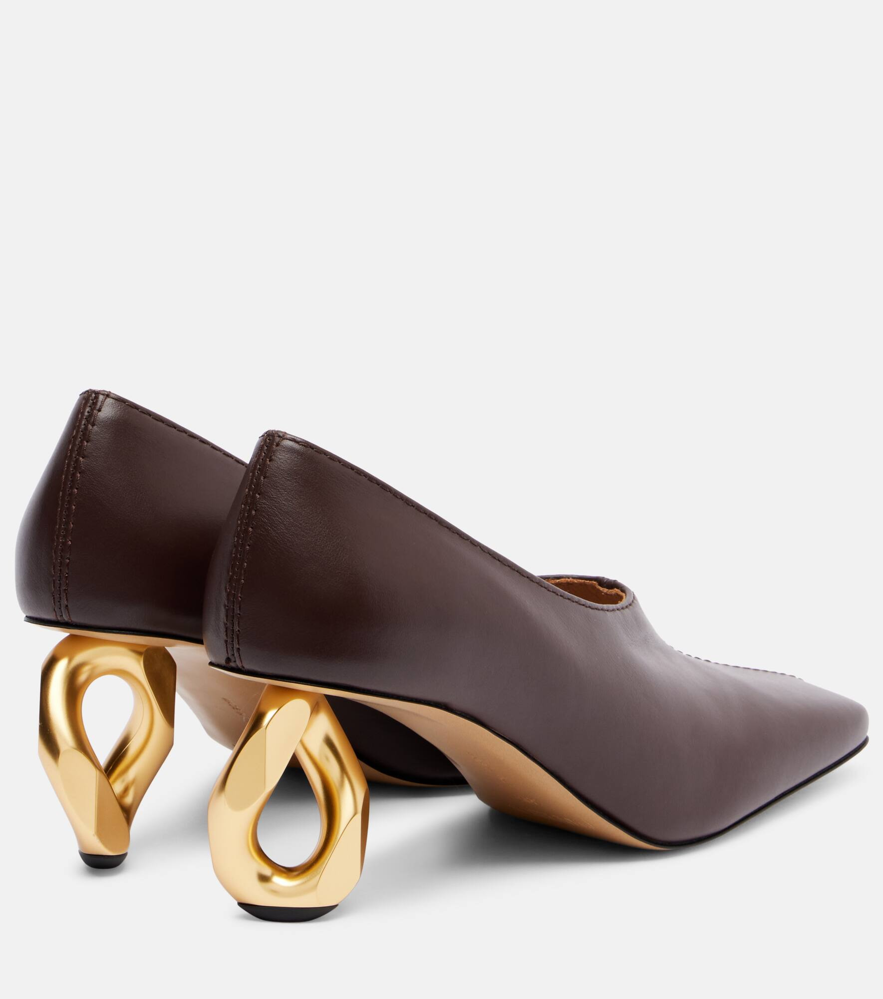Chain 75 leather pumps - 2