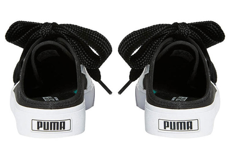 PUMA (WMNS) PUMA Bari Mule Ribbon 'Black White' 382331-01 outlook