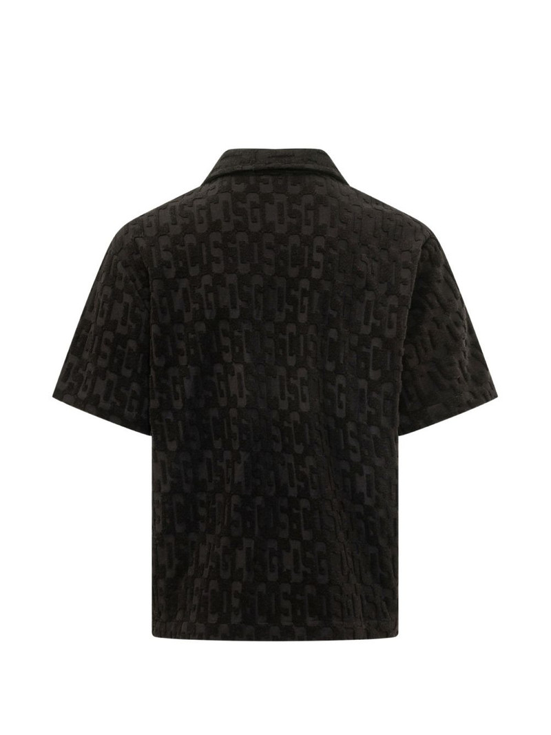 GCDS terry bowling shirt outlook