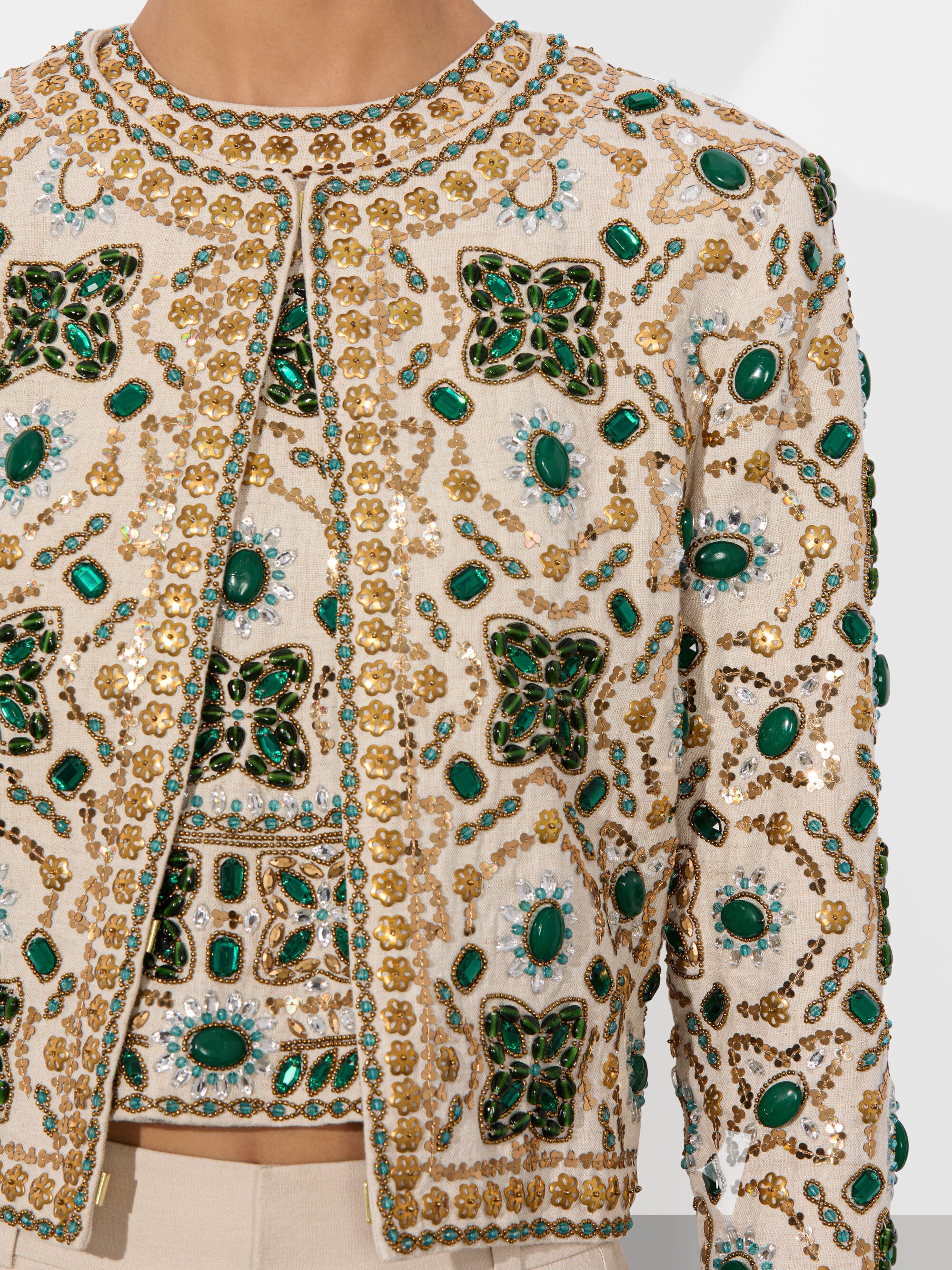 KIDMAN EMBELLISHED JACKET - 6