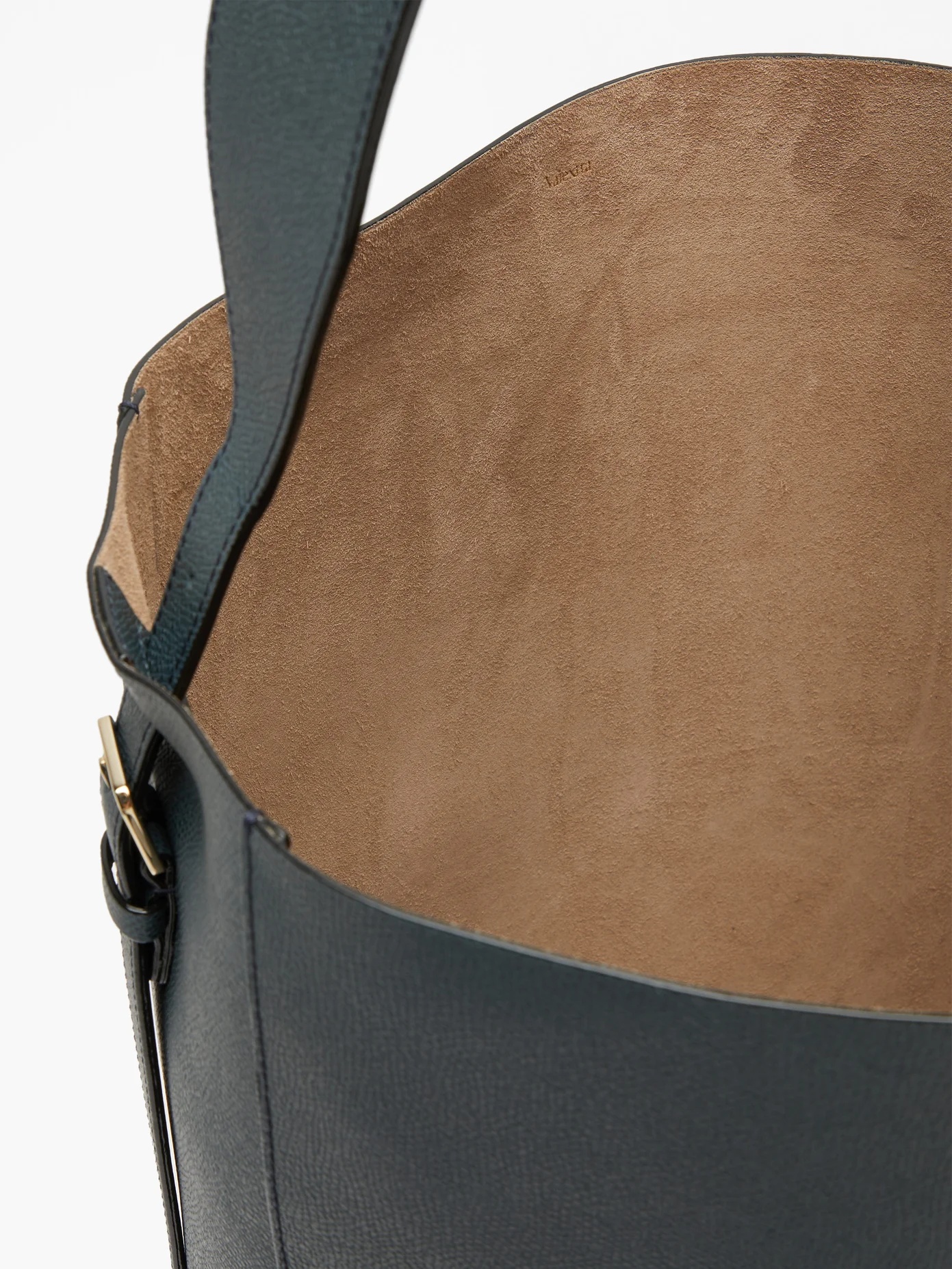 Grained-leather tote bag - 5