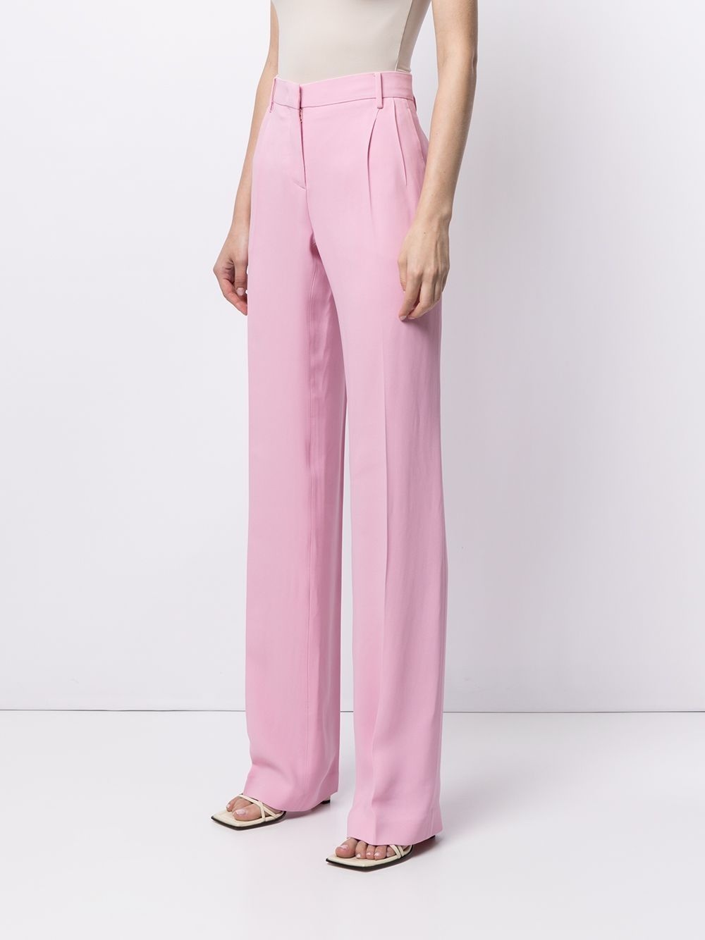 tailored wide-leg trousers - 3