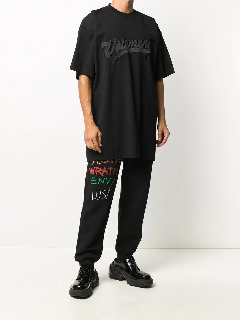 oversized logo T-shirt - 3