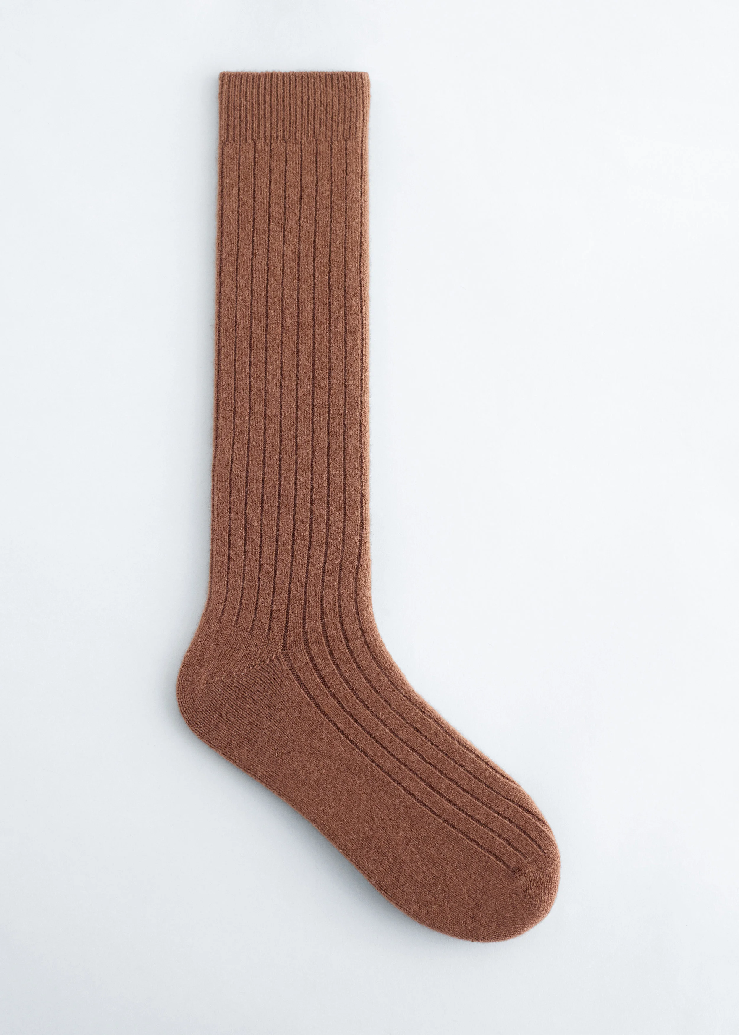 Wool-Blend Knee-High Socks - 1