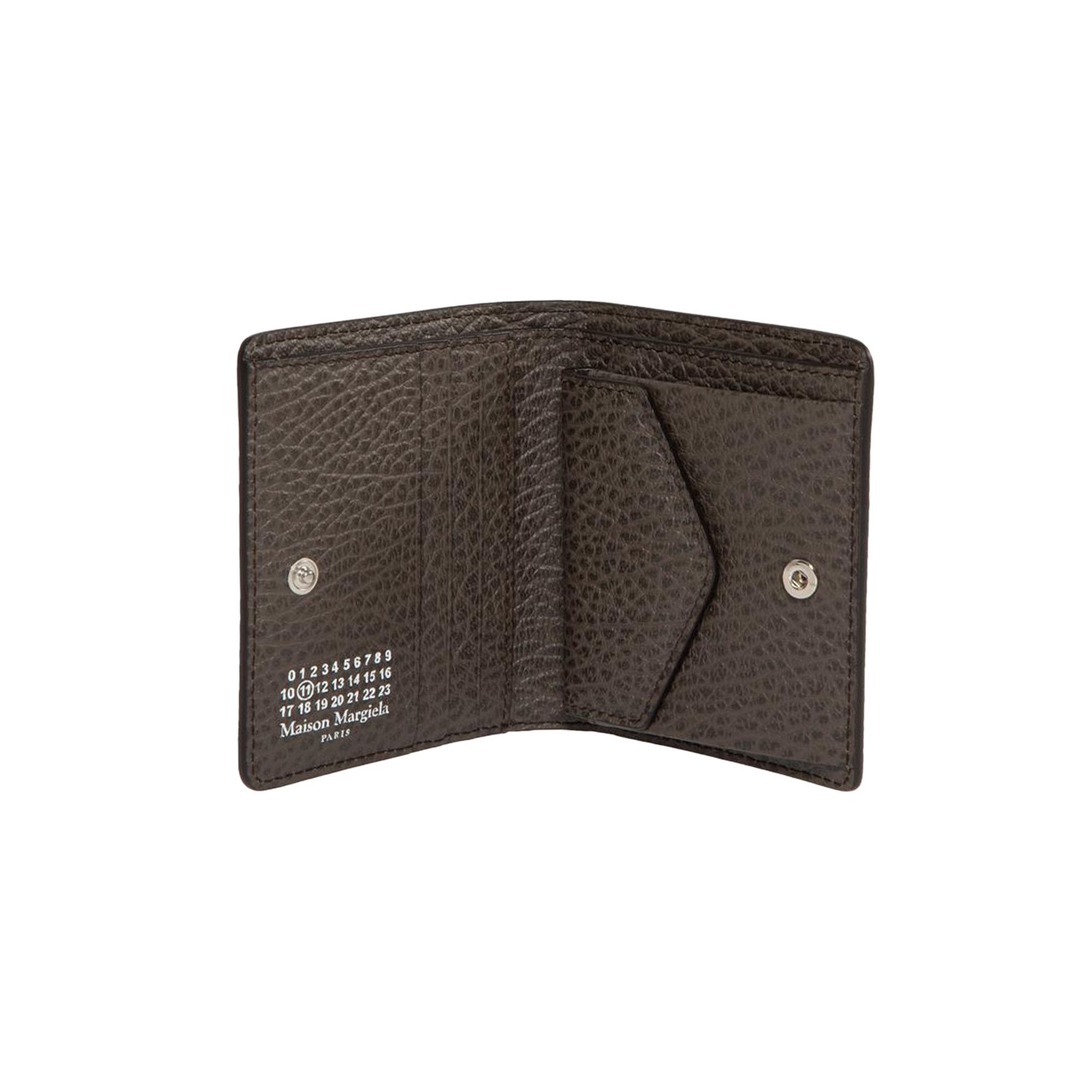 Maison Margiela Calf Leather Bifold Wallet 'Elephant' - 3