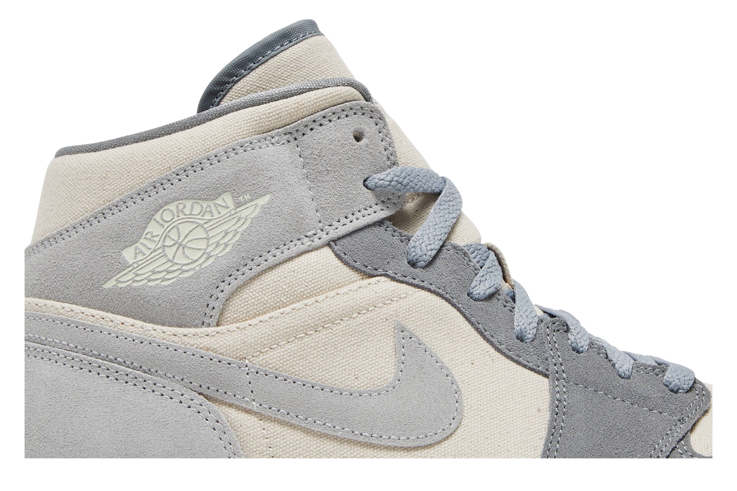 Air Jordan 1 Mid SE 'Coconut Milk Particle Grey' - 2