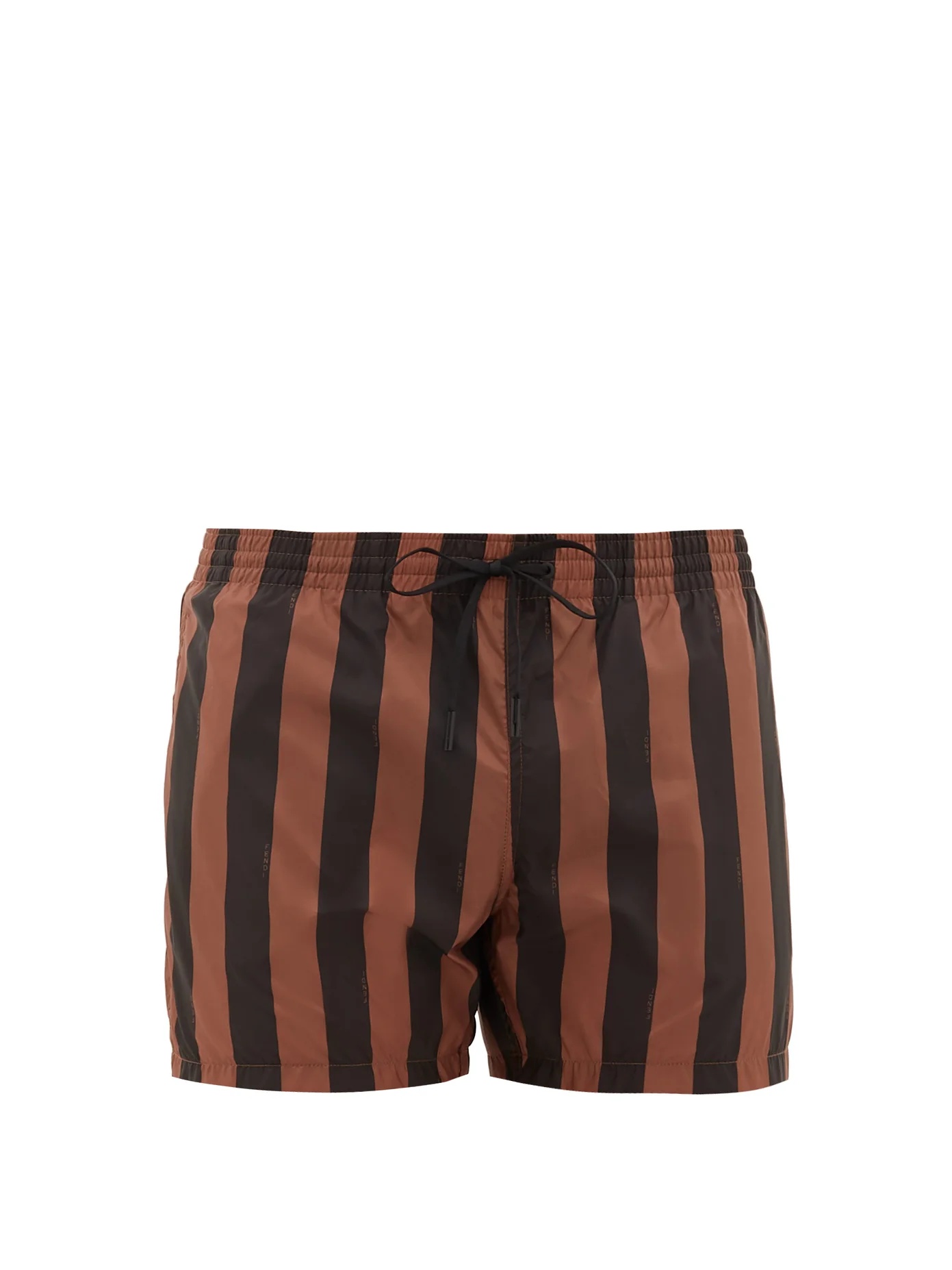 Pequin-stripe swim shorts - 1