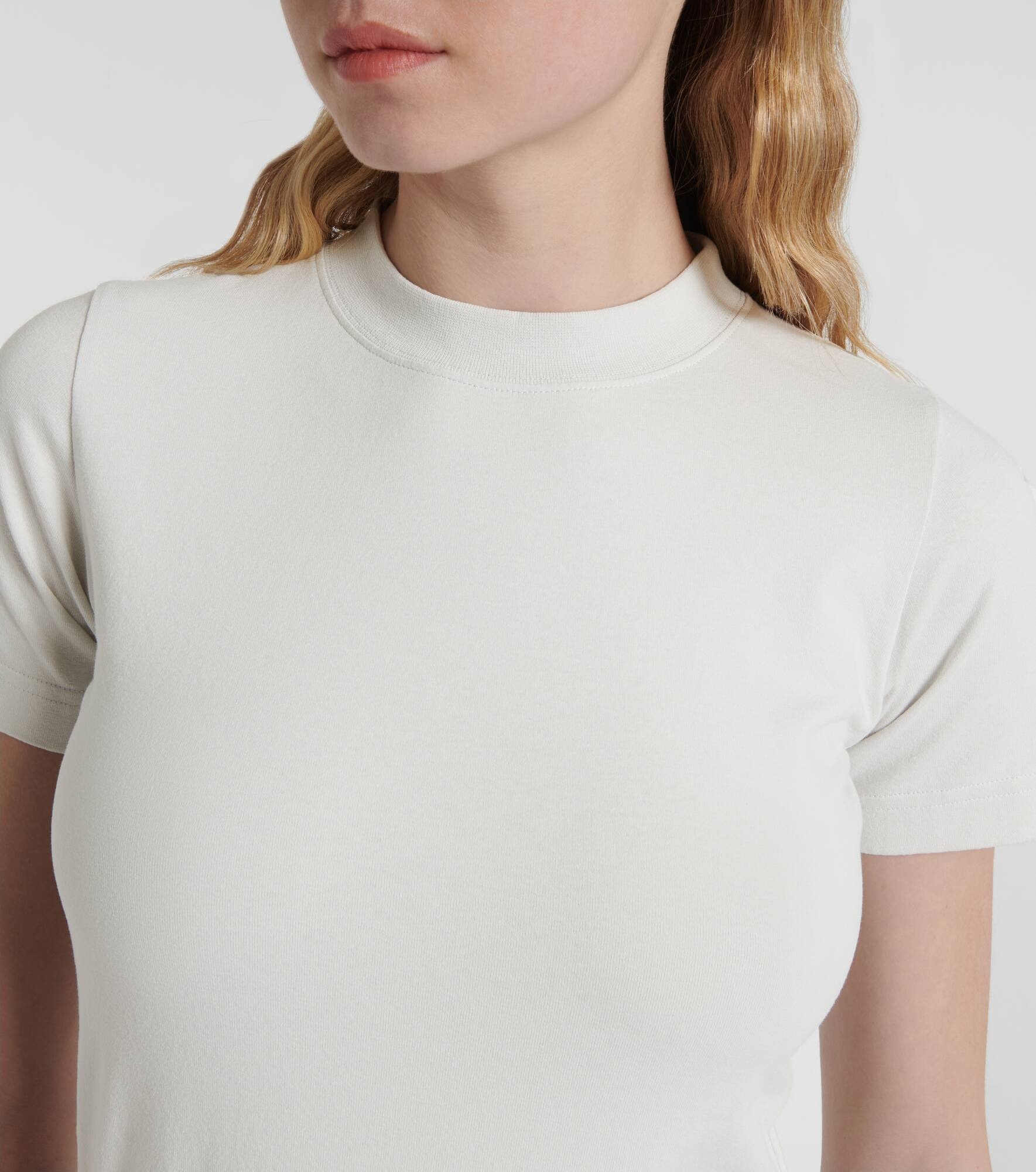Lingerie cotton-blend jersey T-shirt - 4