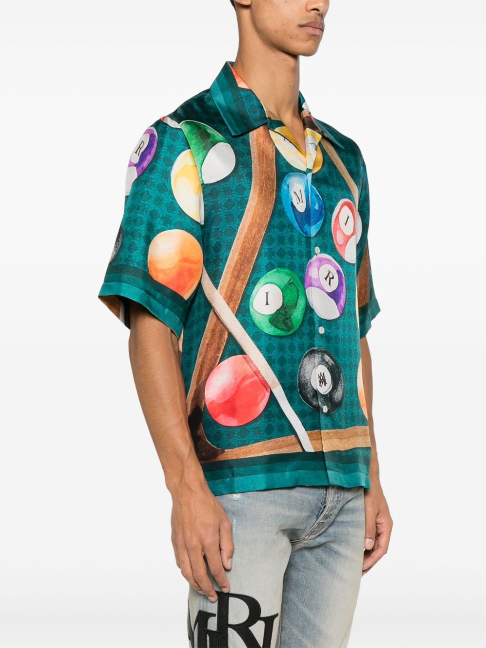 Amiri Men Billiards Shirt - 2
