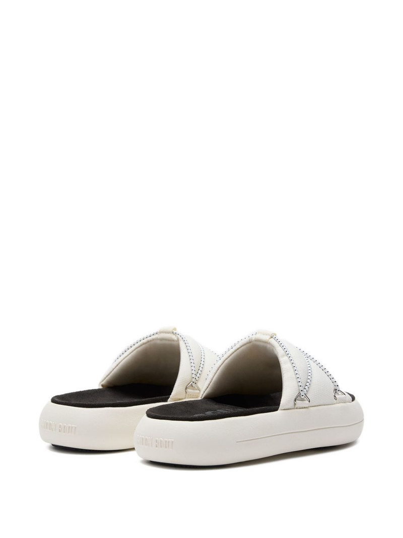 MOON BOOT Icon rope-detail platform sandals outlook