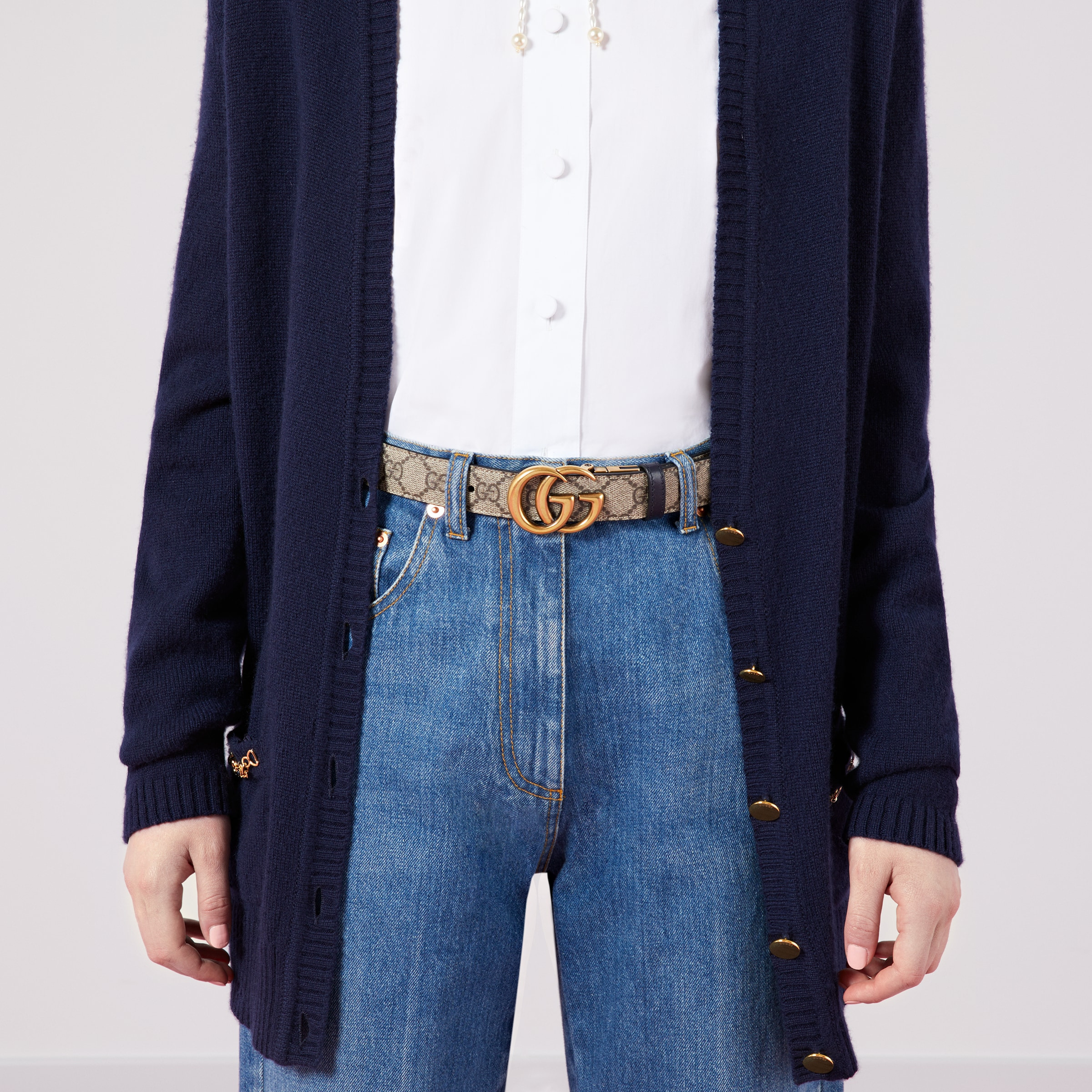 GG Marmont reversible belt - 3