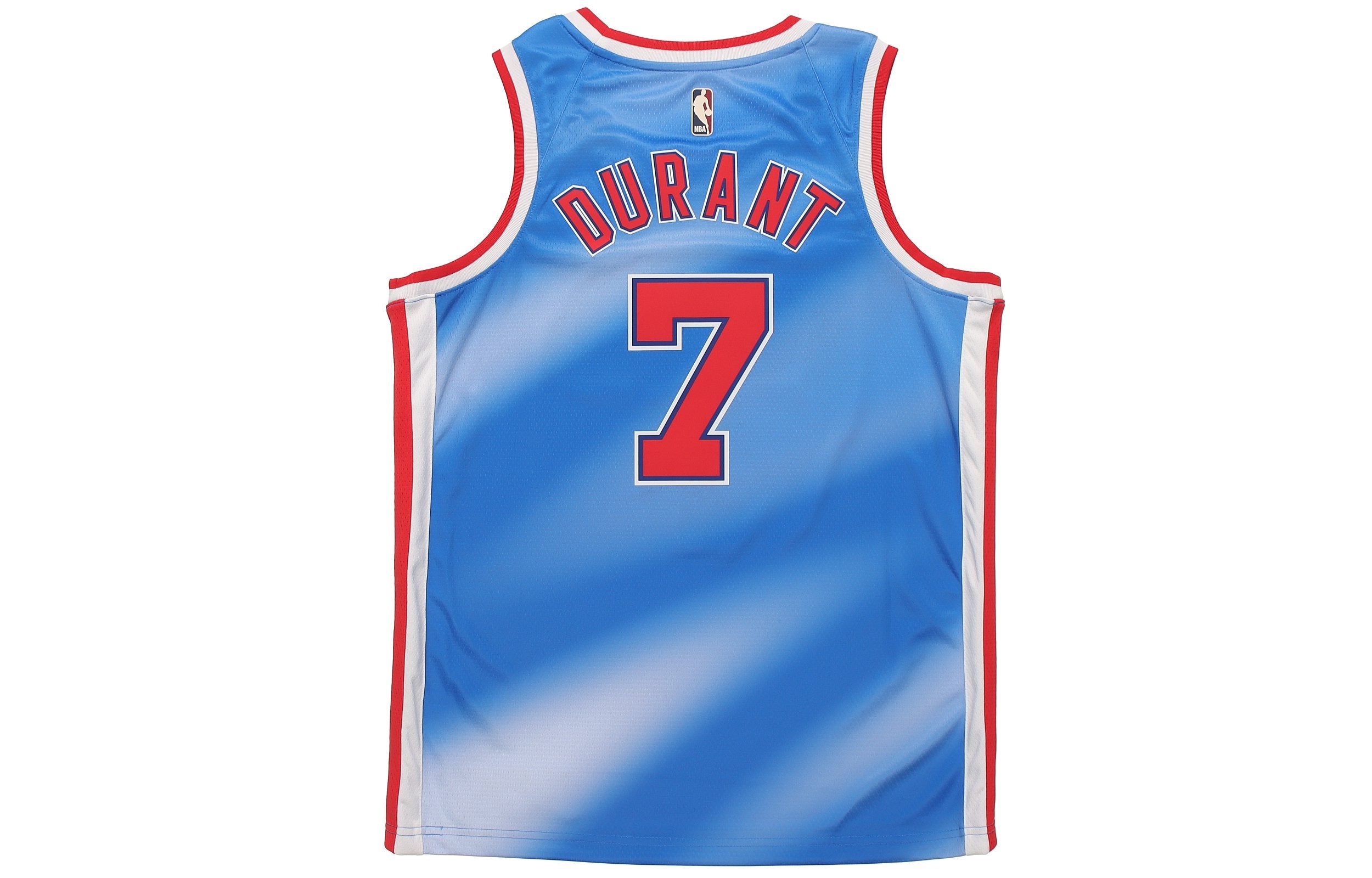 Men's Nike Dri-FIT Retro 19-20 Season Brooklyn Nets Durant No. 7 Blue Jersey CQ4253-402 - 2