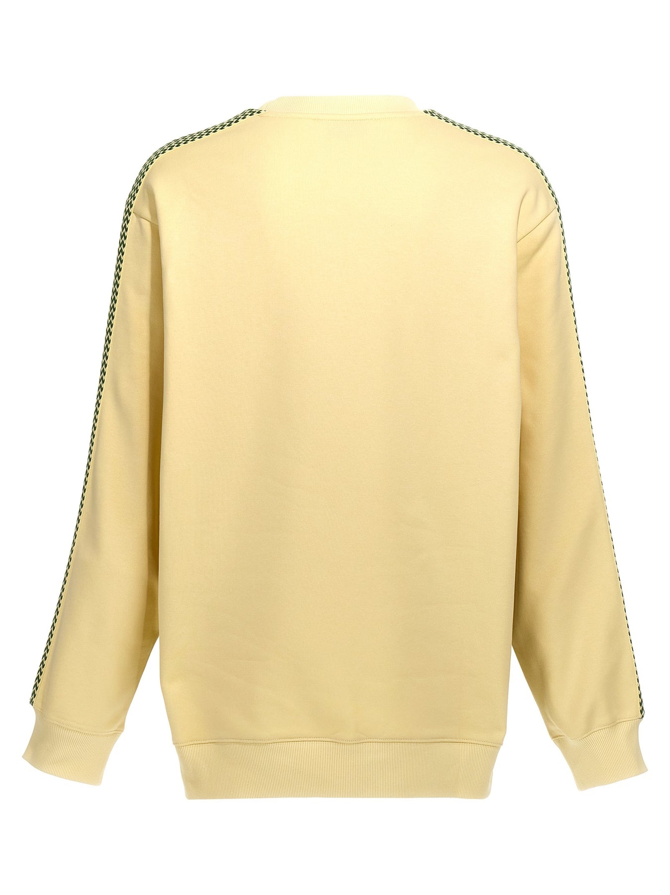 スウェット・トレーナー LANVIN 'Brode Lanvin Side Curb' sweatshirt Yellow 242254M204004_1.jpg