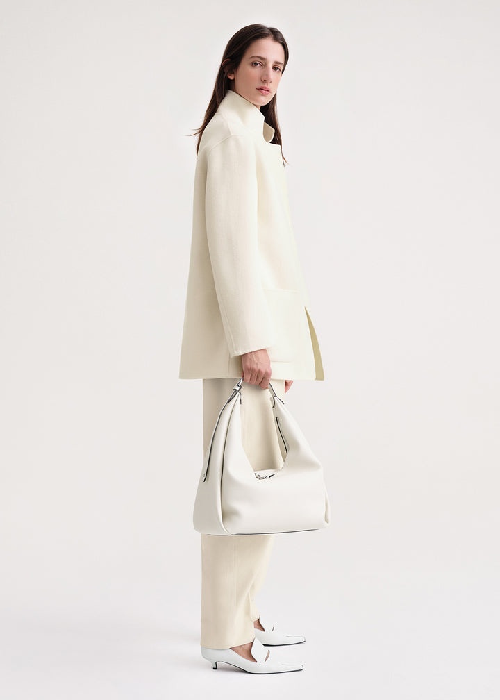 Patch pocket doublé jacket vanilla - 3
