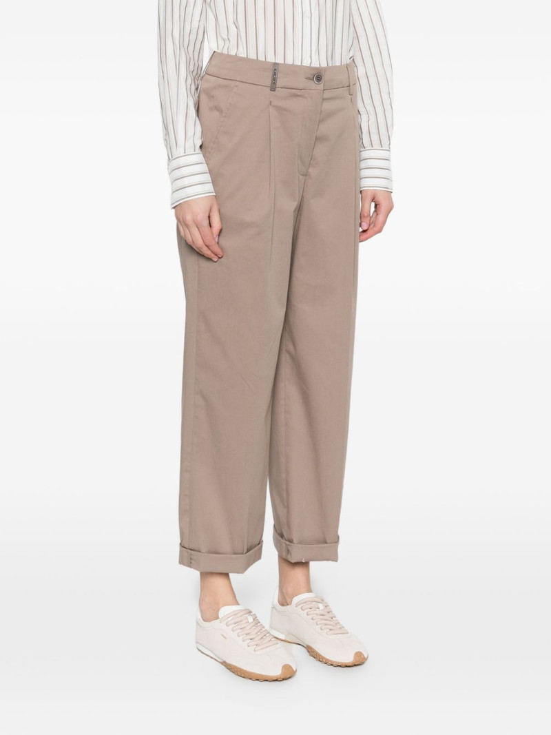 cuffed pleated trousers 3