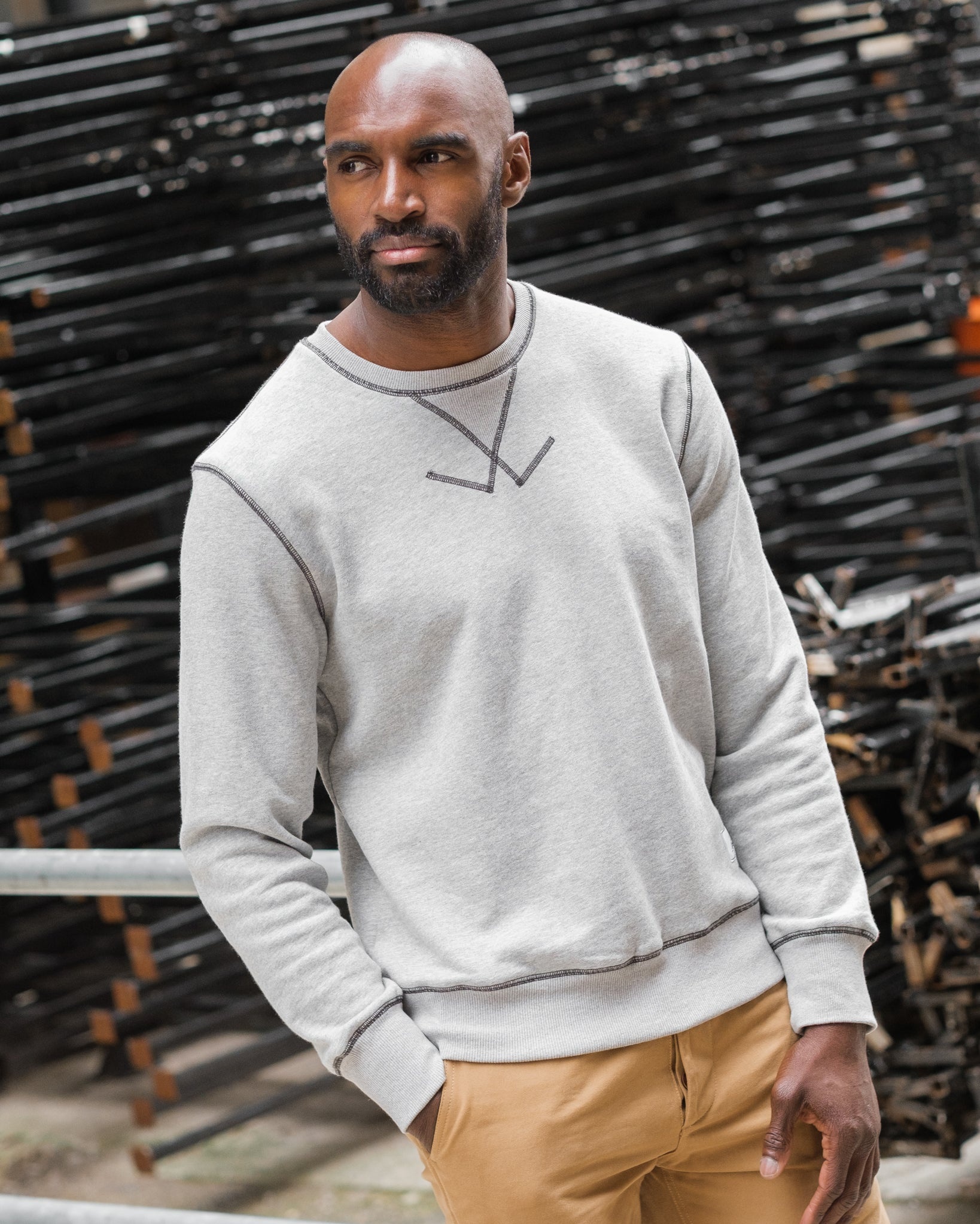OGL LOT25 SWEATER - GREY - 4
