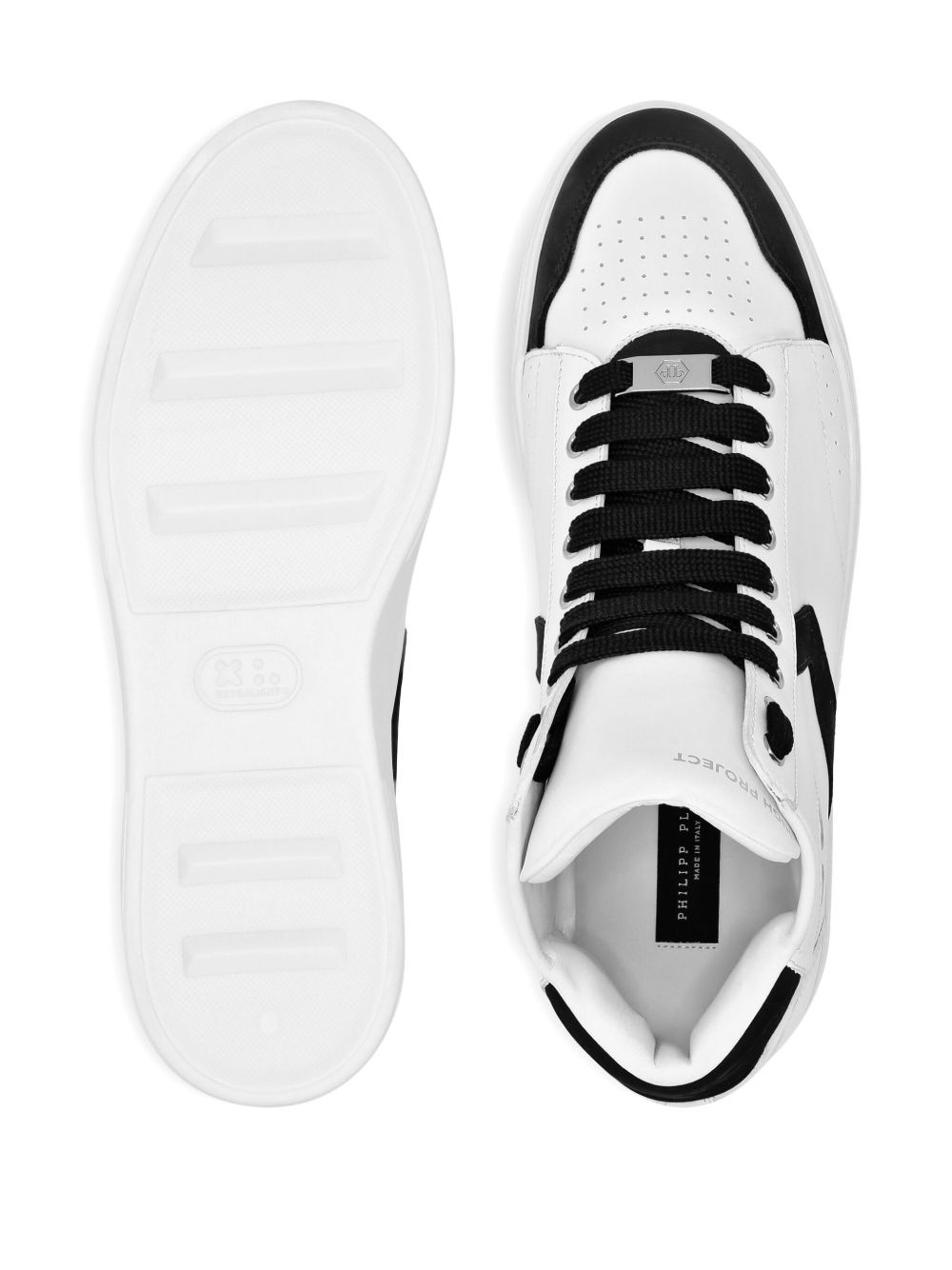 Hexagon hi-top sneakers - 3